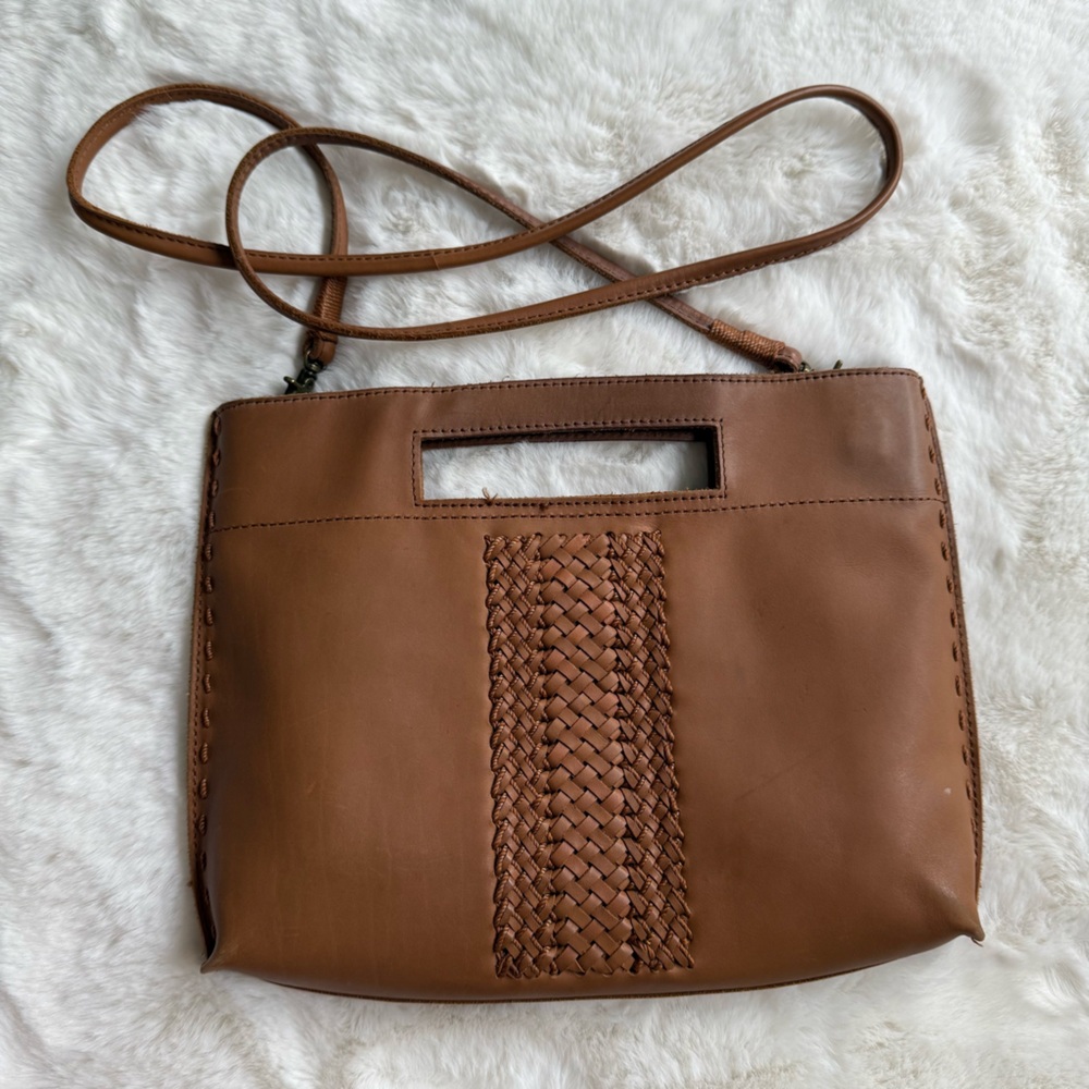 the sak leather crossbody